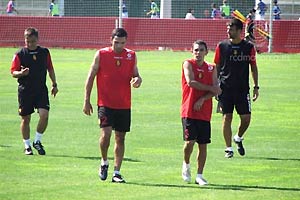 joao victor en el entreno